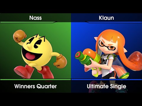 Dreamland Weekly #4 - Nass (Pac-Man,Kazuya) Vs. Klaun (Inkling,Captain Falcon) SSBU Ultimate