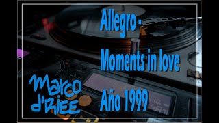Allegro - Moments in love - 1999