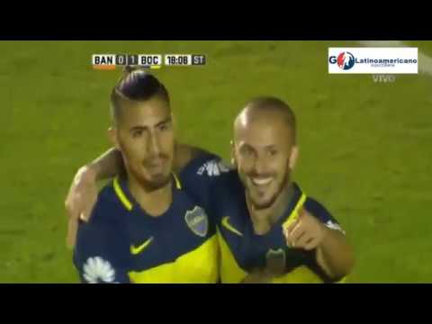 Banfield 0 vs Boca Juniors 2 - Todos los Goles - 11/Marzo/2017 - Fecha 15