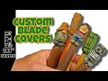 Make Yourself a Custom Carved Blade Cover/Sheath For Your Woodcarving Knife