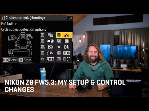 Nikon Z9 FW5.3: My Setup & Control Changes