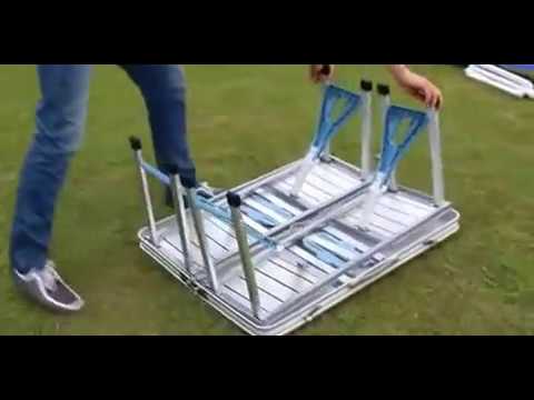 Aluminum Folding Table Design