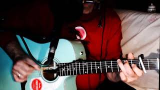 Margie ~ Jim Reeves ~ Acoustic Cover w/ Fender Sonoran SCE Surf Green &amp; Bluesharp