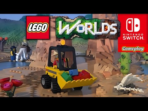 LEGO Worlds Nintendo Switch Gameplay