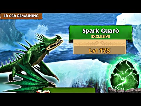 SPARK GUARD MAX LEVEL 175 TITAN MODE - Dragons: Rise of Berk