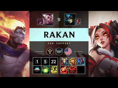 Rakan Support vs Nami - NA Challenger Patch 25.12
