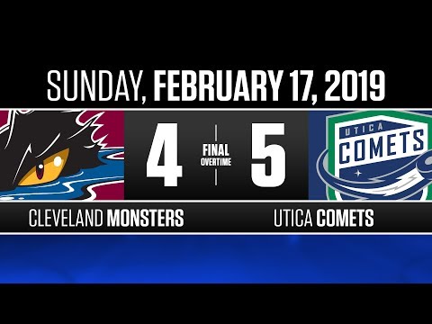 Monsters vs. Comets | Feb. 17, 2019