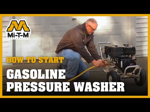 How To Start A Gas Pressure Washer