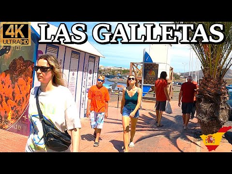 TENERIFE - LAS GALLETAS | Exploring different Places 👓 4K Walk ● Summer 2023