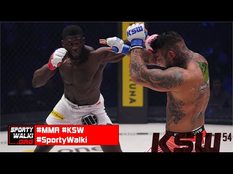 KSW 54: Izuagbe Ugonoh zadowolony z debiutu w MMA