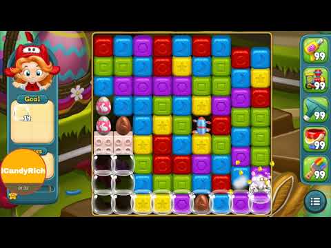 Toy Blast Level 162 Game Puzzle Boosters Gameplay