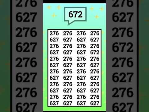 Are you genius? Try this focus test #672
