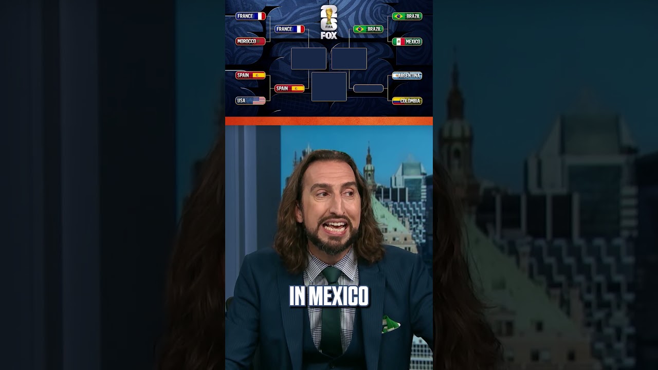 Nick makes his predictions for the Knockout Stage 🏆#soccer #worldcup #brazil