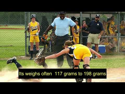 2nd YouTube video about how much do softballs weigh