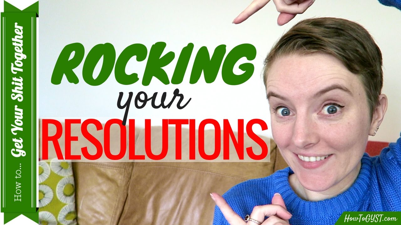 Setting & Sticking To New Year's Resolutions (FREE WORKSHEET) | HowToGYST