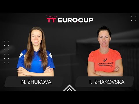 19:15 Nadiia Zhukova - Inha Izhakovska 18.08.2025 TT Euro.Cup Women Ukraine Star. TABLE 3