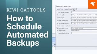 How to Schedule Automated Backups With Kiwi CatTools