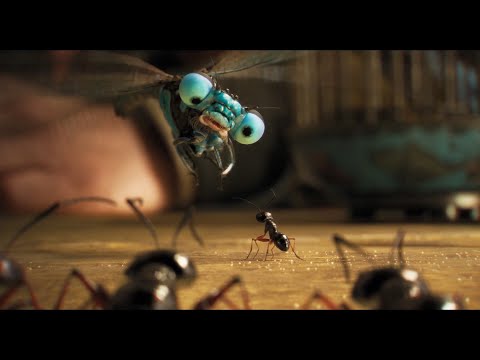 “トンボ”杉田智和に“アリのボス”井上和彦から失恋宣告！映画『ドクタードリトル』本編映像