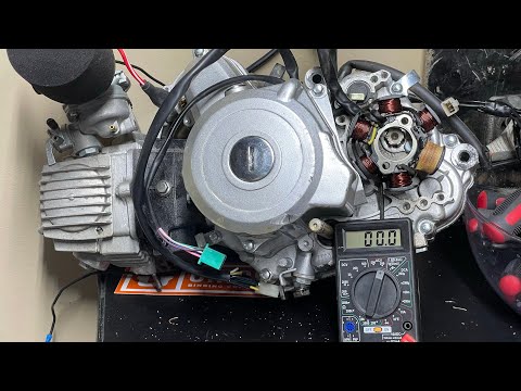 No spark? - Testing stator with multimeter