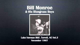【CGUBA303】 Bill Monroe &amp; His Bluegrass Boys November 1968 Vol.3 (The year modified)