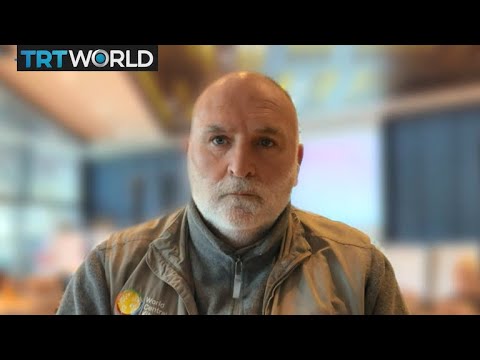 Spanish chef Jose Andres in Türkiye cooking for earthquake survivors