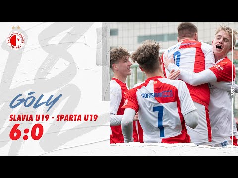 GÓLY | Slavia U19 -  Sparta U19 6:0