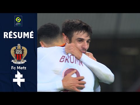 OGC NICE - FC METZ (0 - 1) - Résumé - (OGCN - FCM) / 2021-2022