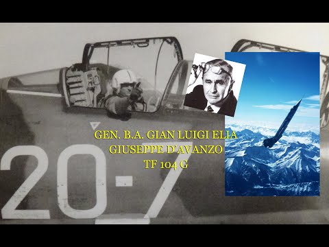 GIUSEPPE D'AVANZO E IL VOLO SU TF 104 G PILOTATO DA GIAN LUIGI ELIA (parte 8)