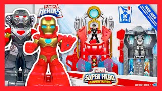 Playskool Heroes Tony Stark Iron Man Fuerte de Armaduras