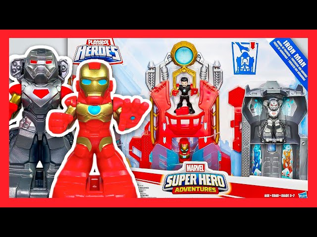 Vídeo relacionado con Hasbro Playskool Heroes Mega Mighties Avengers Iron Man, Multicolor, E4150ES0