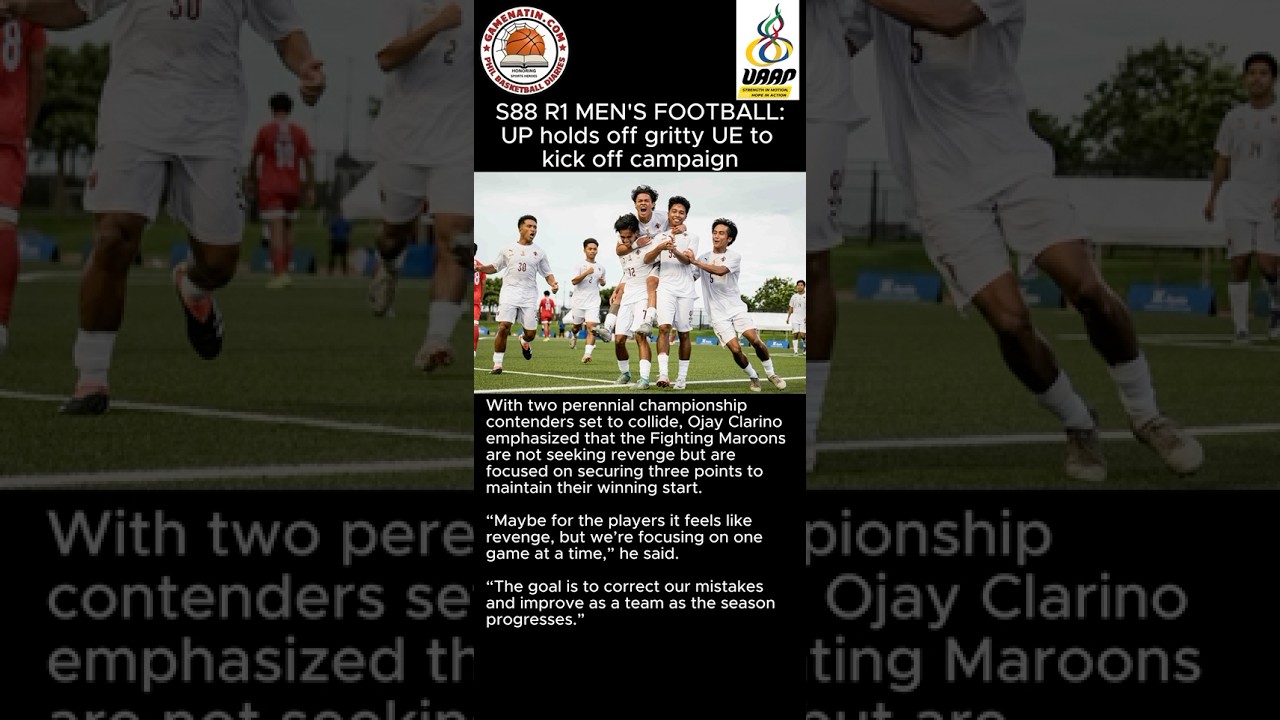 UAAP Football: UP outclasses UE, 1-0