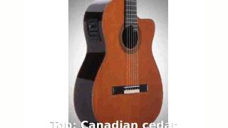 Video thumbnail for Cordoba Fusion Orchestra CE CDIN Acoustic-Electric Nylon String Classical Guitar Cedar by mocasea