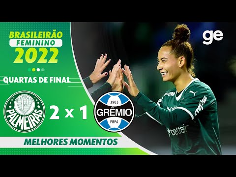 Gols e lances de Palmeiras x Grêmio
