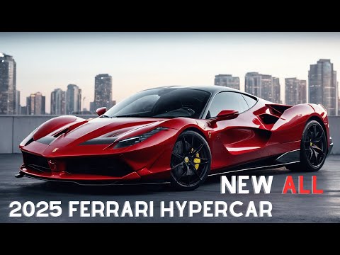 Look! Advanced design and technology behind the wheel of the 2025 Ferrari Hypercar