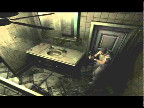 Bio Hazard / Resident Evil Remake Chris Invisible Enemy Hard Part 1