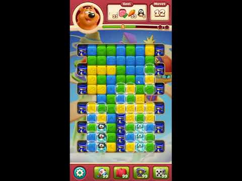 Toon Blast Level 6001 - NO BOOSTERS 🐻🐺🐱 | SKILLGAMING ✔️