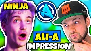 NINJA DOES ALI-A IMPRESSION | Fortnite Daily Funny Moments Ep.78