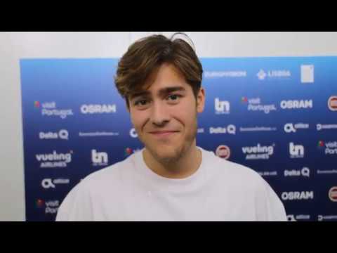 🇸🇪 Interview with Benjamin Ingrosso from Sweden @ Eurovision in Lisbon 2018