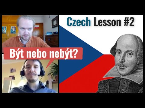 Aprenda tcheco com Norbert e Vít. Lição 2. O verbo to be - pratique