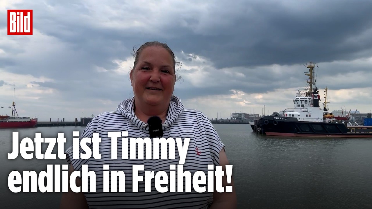 TIMMY FREI: Nach spektakulärer Wal-Rettung – Crew erreicht heute Cuxhaven