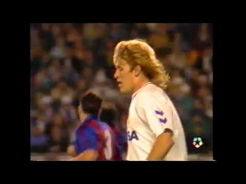 Robert Prosinecki vs Barcelona I Santiago Bernabeu I LaLiga 91/92 I All Touches and Actions