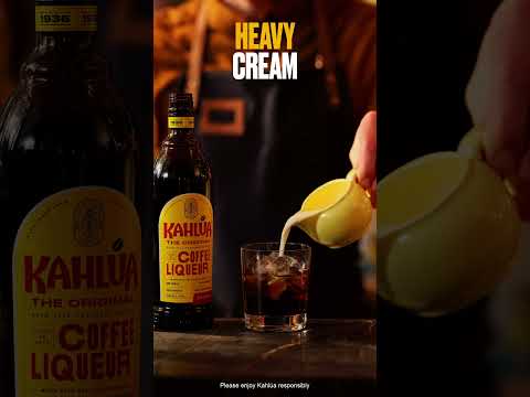 How to make a White Russian 💛 #Shorts