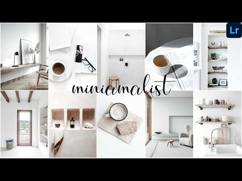 Minimalist Preset Lightroom Mobile | How to Edit Minimalist Presets | Preset Tutorial & Free DNG