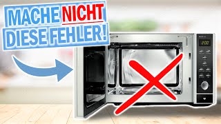 MIKROWELLE KAUFEN: ❌ Bitte mache nicht DIESE Fehler ! ❌