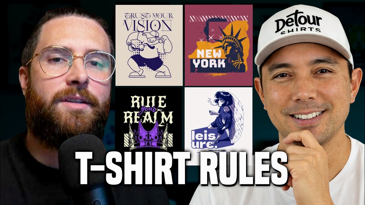 T-Shirt Design Rules To Follow! Beginner + Advanced