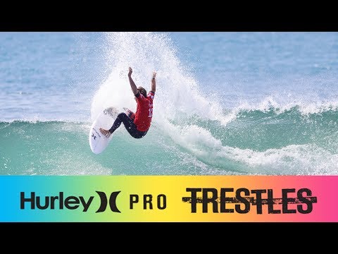 John John Florence Torches Trestles in Round Three - Hurley Pro at Trestles 2017