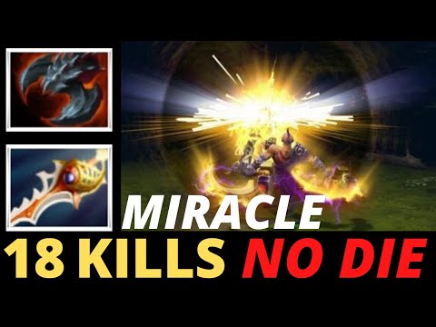 MIRACLE [Anti Mage] Signature Hero Insane Farming Speed 7.24 Dota 2