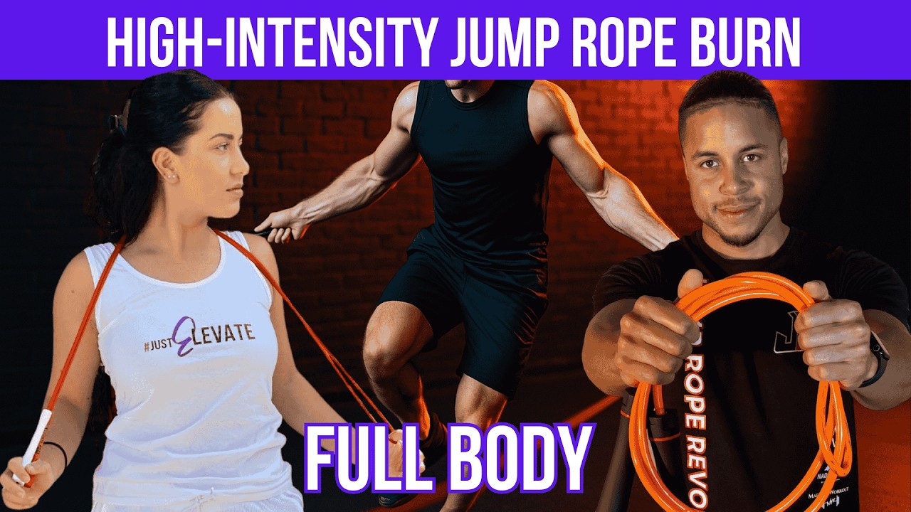 Wil je calorieën verbranden, je uithoudingsvermogen verbeteren en een complete lichaamstraining doen in slechts 30 minuten? Deze Jump Rope HIIT-workout is ontworpen om vet te verbranden, je conditie op te bouwen en je hele lichaam te versterken – en dat allemaal terwijl je plezier hebt met alleen een springtouw! 