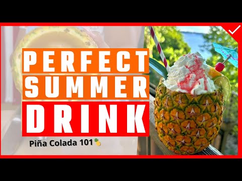 Puerto Rican classic PIÑA COLADA Recipe🍍🍍