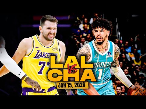 Los Angeles Lakers vs Charlotte Hornets Full Game Highlights | Jan 15, 2026 | FreeDawkins